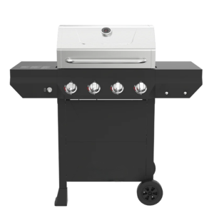 4-Burner Gas Grill with Side Burner (2-wheel)