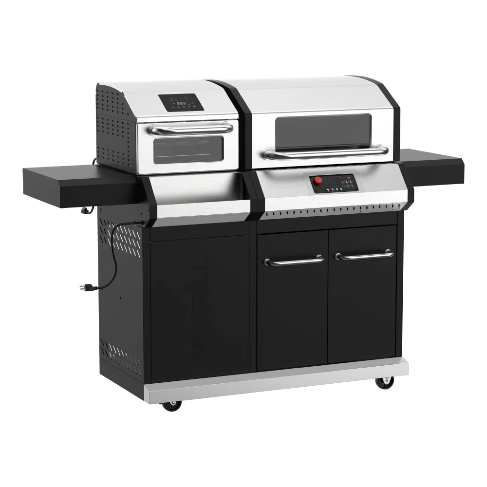 Smart Grill with Airfryer (side)