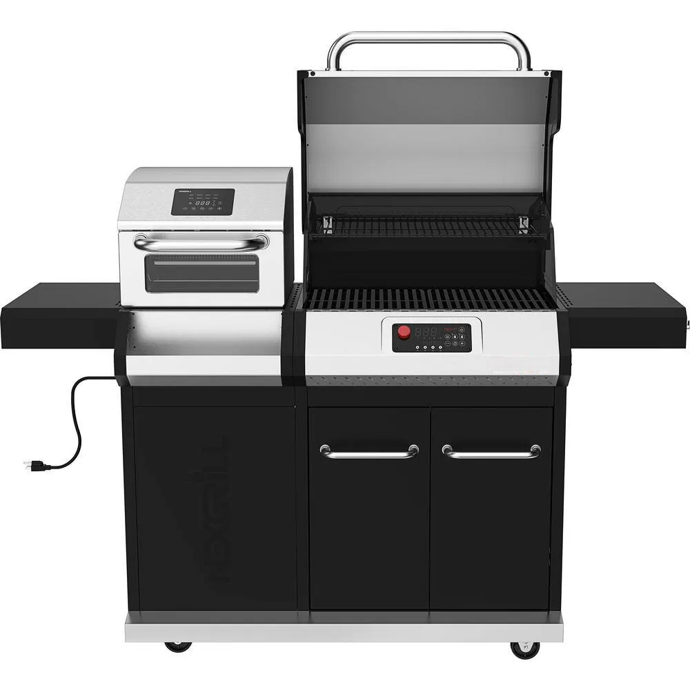 Smart Grill with Airfryer (opened)