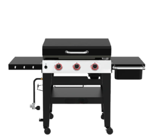 3-Burner Propane Gas Grill with Griddle Top
