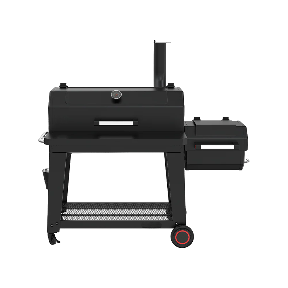 Offset Smoker with Traditional & Reverse Flow